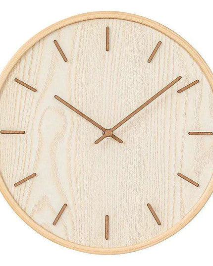 Zen Serenity Elegant Wooden Clock - Japanese Inspired Home Decor