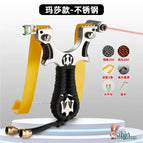 Stainless steel martha + laser 200 steel 600 mud 5 rubber bands