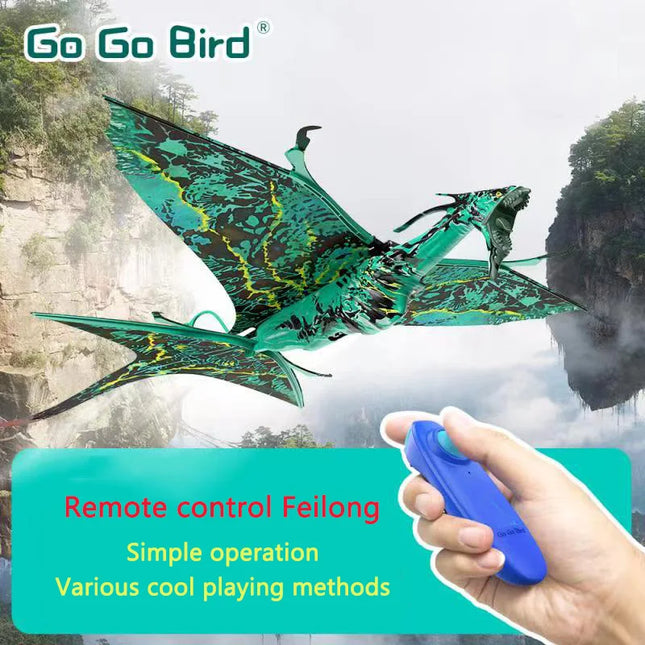 RC Flying Dragon Pterosaur – Bionic Flapping Wing Remote Control Toy