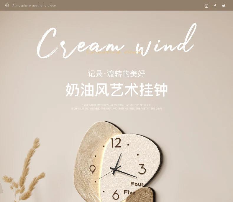 Chic Modern Wall Clock - Stylish Decorative Timepiece for Contemporary Spaces
