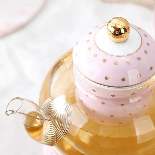 Elegant Lemon Blossom Fine Bone China Beverage Set - A Luxurious Experience for Tea and Coffee Enthusiasts