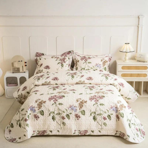 Chic 100% Cotton Plaid Coverlet Set for Double Beds - Multi-Functional Bedspread