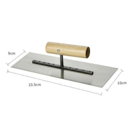 Grill Master Cast Iron Steak Press with Ergonomic Wooden Handle - Essential BBQ Tool for Perfectly Grilled Steaks