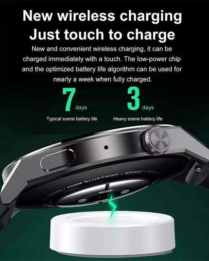 NFC Smartwatch Pro - Advanced Health Insights, Bluetooth Communication & More