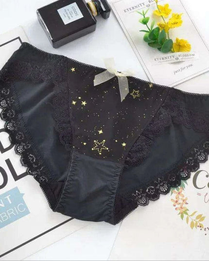 Whimsical Strawberry Ruffle Seamless Women's Underwear for Girls in Japanese Fashion