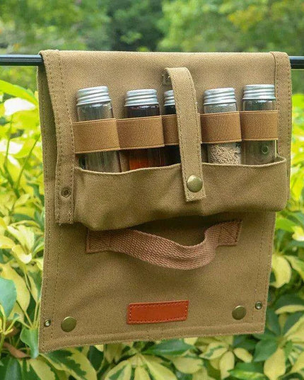 Ultimate Spice Storage Bag for Outdoor Cooking and BBQ Adventures