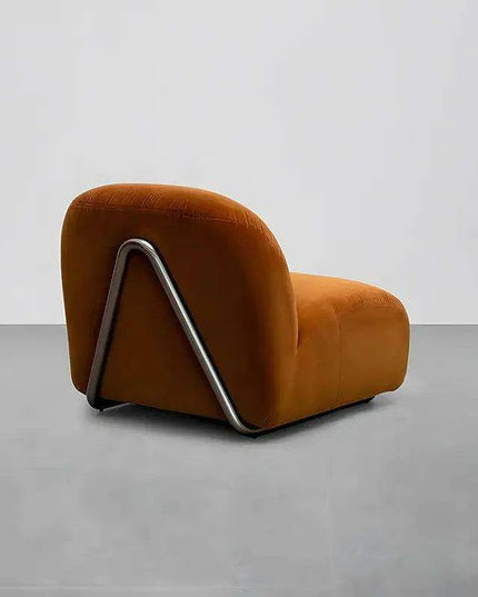 Luxury Nordic Designer Single Sofa for Modern Living Rooms