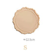 S Beige / Silicone / Round