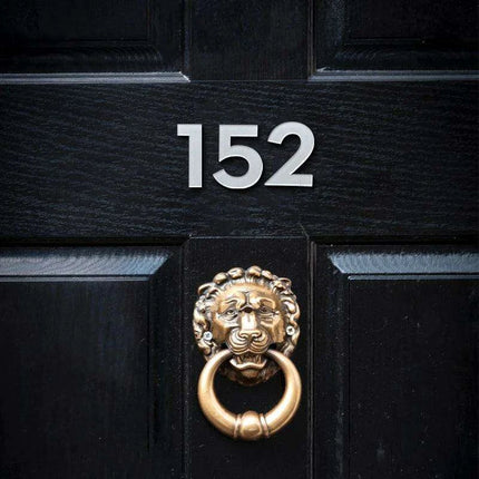 Stylish 3-Inch Self-Adhesive Acrylic Address Numbers – Choose from Timeless Black, Sleek Silver, or Opulent Gold