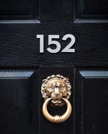 Stylish 3-Inch Self-Adhesive Acrylic Address Numbers – Choose from Timeless Black, Sleek Silver, or Opulent Gold