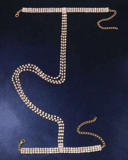 Sparkling Crystal Tassel Arm Chain Bracelet - A Chic Essential for Any Event