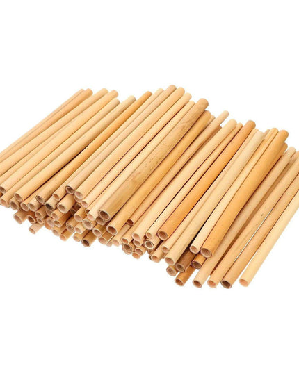 100 Count Eco-Friendly Bamboo Bee Tubes for Enhanced Pollination