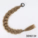 Chic Transformation: 24-Inch Long Twist Braid Ponytail Extensions for Effortless Elegance