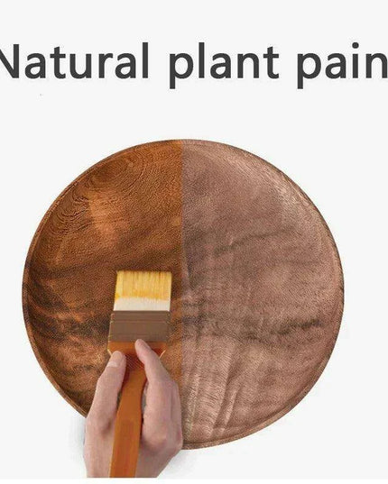 Acacia Wood Japanese Tableware Collection - Stylish Plates & Serving Tray for All Occasions