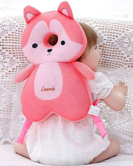 Bee-Themed Toddler Safety Backpack with Adjustable Headguard for Safe Adventures