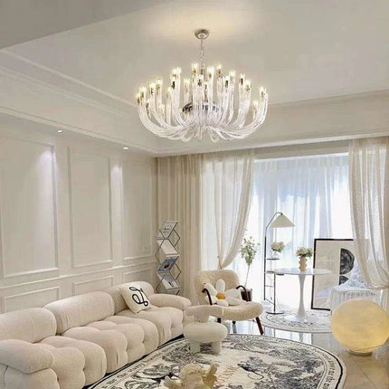 Modern Dimmable LED Chandelier Pendant Light - Elegant Indoor Lighting for Stylish Homes