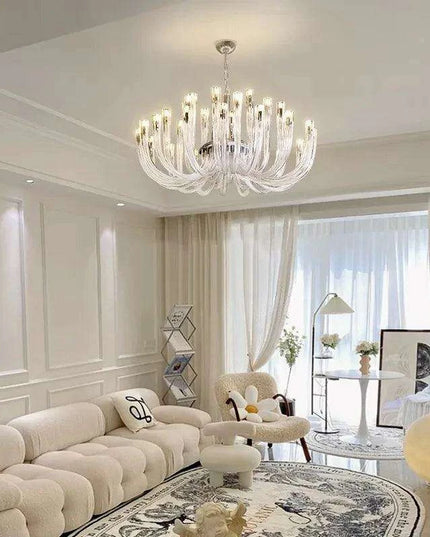 Modern Dimmable LED Chandelier Pendant Light - Elegant Indoor Lighting for Stylish Homes