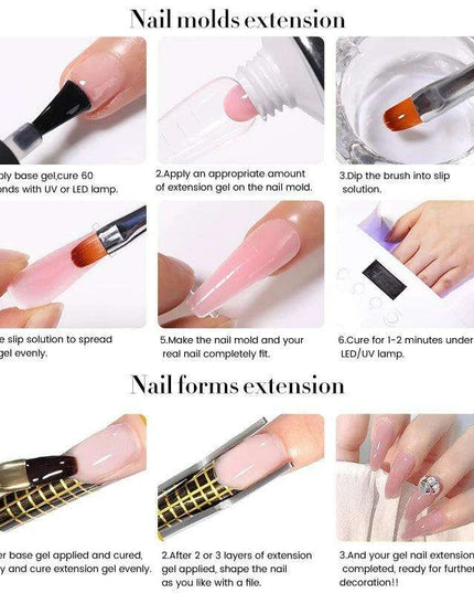 30g Ultra Clear UV Hard Gel for Exquisite Nail Extensions and Maximum Durability