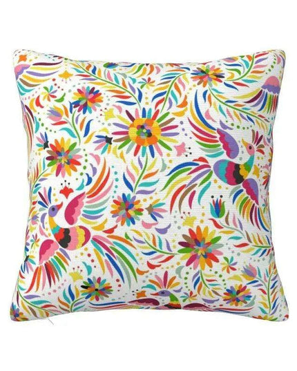 Exquisite Velvet Cushion Covers Featuring Mexican Butterfly and Floral Embroidery for Stylish Home Decor