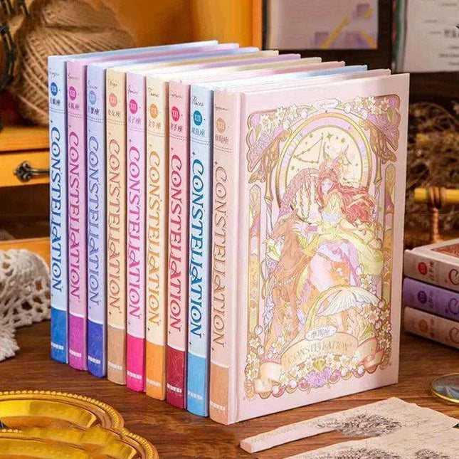 Stellar Whimsy Hardcover Journal – Colorful, Inspiring, and Imaginative Notebook