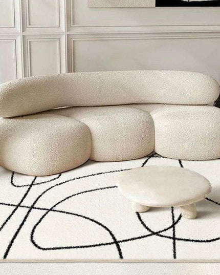 Elegant Comfort Plush Solid Color Area Rug: Redefine Your Living Space with Style and Luxury