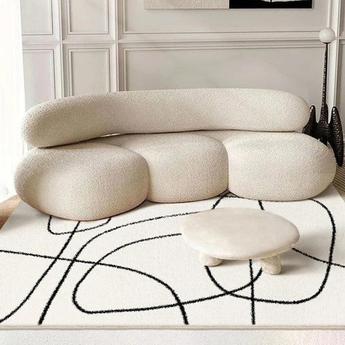 Elegant Comfort Plush Solid Color Area Rug: Redefine Your Living Space with Style and Luxury