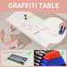 Vibrant Adjustable Kids Table and Chair Set - Perfect for Playrooms and Learning Environments