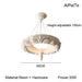Luxurious Customizable LED Chandelier in Timeless French Design