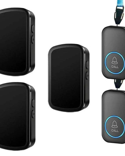 Emergency SOS Wireless Alert System with Custom Melodies - Long-Range Safety Button Set