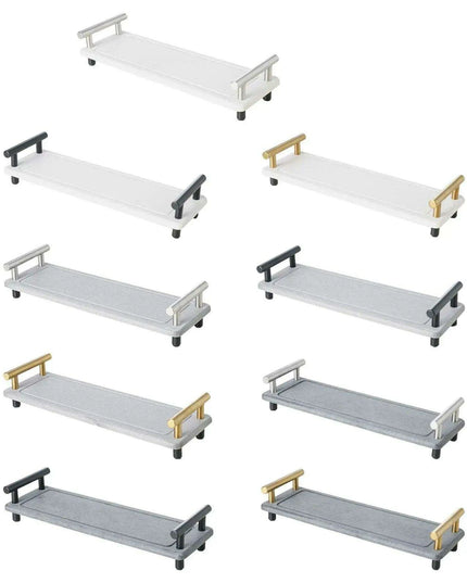 Quick Dry Stainless Steel Bathroom Sink Organizer with Soap and Sponge Holder