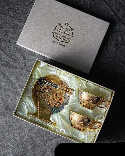 Luxurious European Bone China Tea Set - Elevate Your Tea Rituals