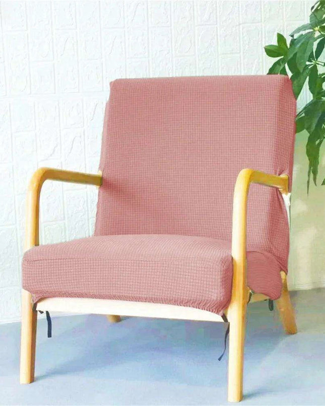 Elegant 13-Color Stretch Jacquard Chair Covers for Dining and Office Décor