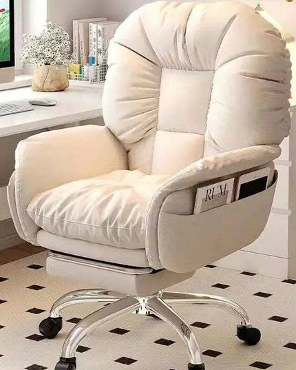 Plush Swivel Recliner Gaming Chair: Luxury Comfort and Style