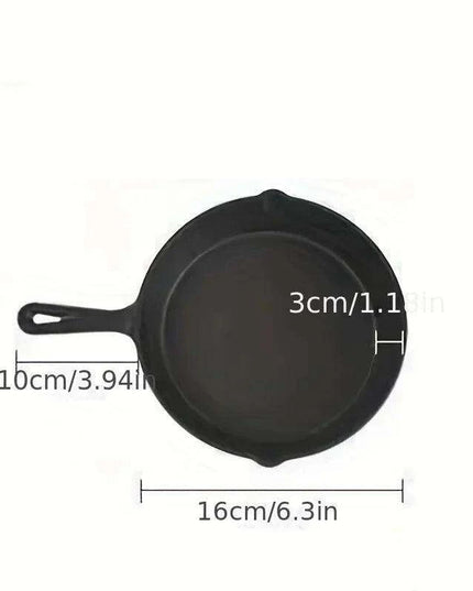 Versatile Mini Cast Iron Skillet for Culinary Mastery