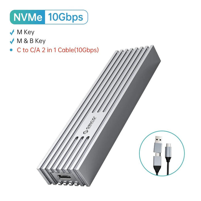 Next-Gen USB4 NVMe M.2 SSD Enclosure - Unleash Lightning-Fast Data Transfers