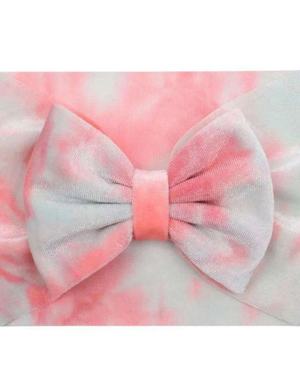 Vibrant Sunshine Sparkle Hair Bow & Headband Set: Customizable DIY Accessories for Stylish Kids - Choose from 13 Colors