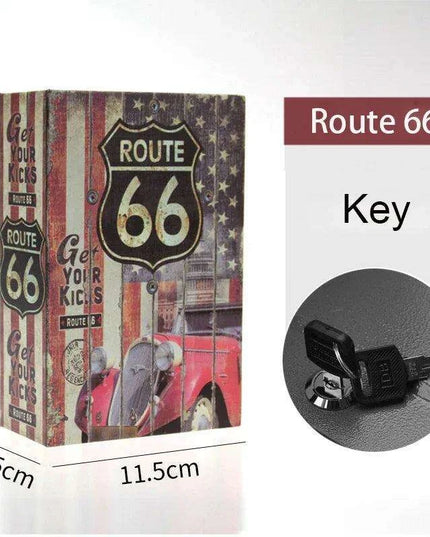 Secret Book Safe with Combination Lock for Concealed Valuables