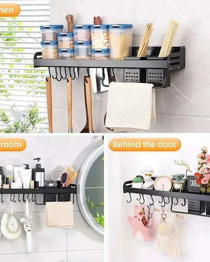 Sleek Wave Design Spice Organizer - Contemporary Kitchen Storage Solution