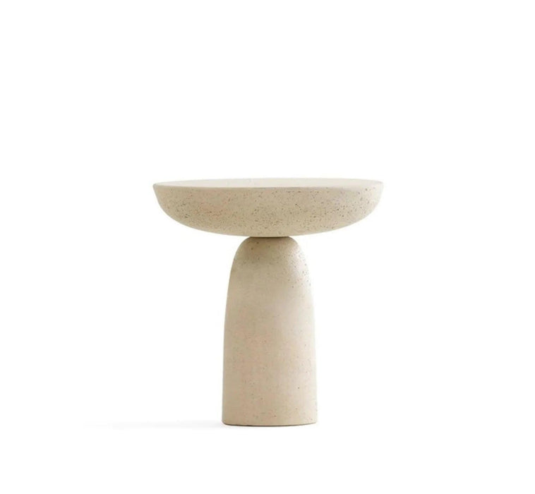Sleek Grey Marble Nesting Coffee Table with Stylish Black Travertine Base for Contemporary Spaces