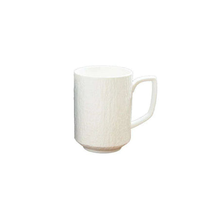 Elegant Japanese-Inspired Stone Grain Ceramic Coffee Mug for Home and Office Use