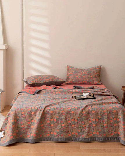 Ethnic-Inspired Cotton Gauze Bedspread Blanket for Ultimate Comfort
