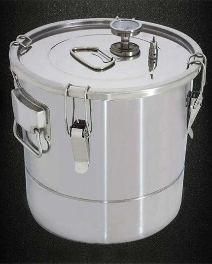 Precision Temperature-Controlled Stainless Steel Fermenter for Craft Beer and Wine Production