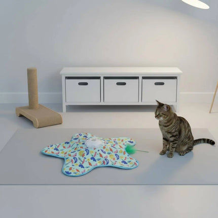 Hide and Seek Feline Toy Interactive Feline Hunting Toy Mental Stimulation Indoor Exercise for Cats hide-and-seek-feline-toy-interactive-feline-hunting-toy-mental-stimulation-indoor-exercise-for-cats