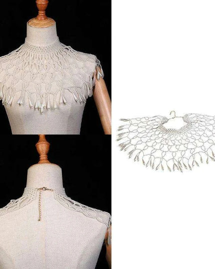 Pearl Elegance Choker and Body Chain Set