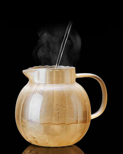 Artisan Glass Teapot Set with Precision Filter and Electric Pottery Heater for Traditional Kung Fu Tea Brewing