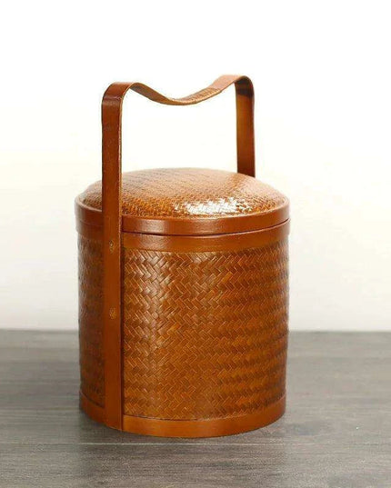 Sustainable Bamboo Tea and Snack Storage Set - The Ideal Eco-Friendly Gift