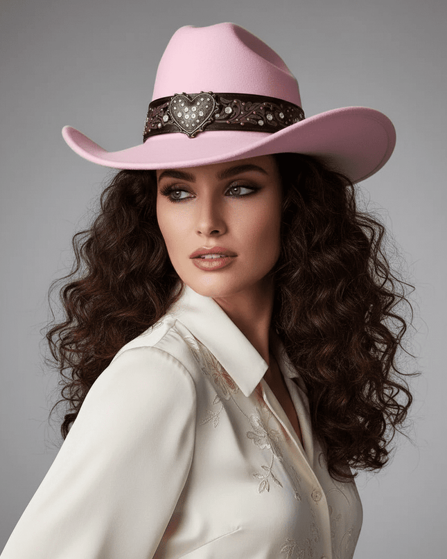 Classic Waterproof Cowboy Hat with Unique Cowhead Detail - Trendy Straw Sun Protection Accessory