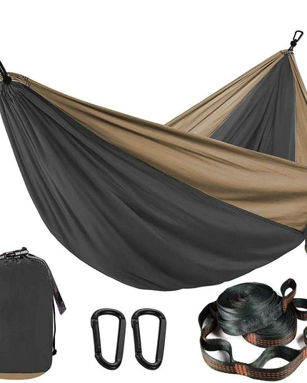 Zowee Ultimate Adventure Hammock Set with Tree Straps & Heavy-Duty Carabiners | Ultra-Durable Parachute Nylon