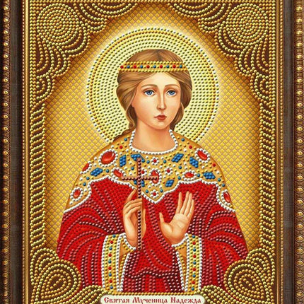 Divine Theotokos Vladimirskaya Diamond Painting Experience Kit