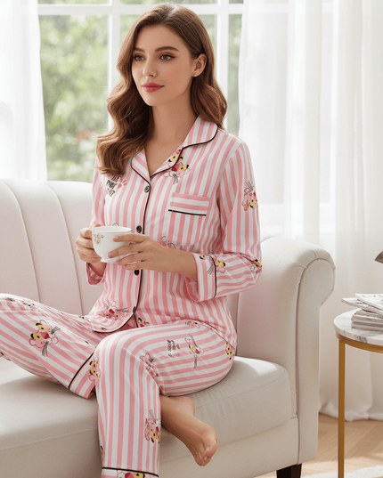 Chic Comfort Women’s Sleepwear Ensemble – Soft Pajama Set